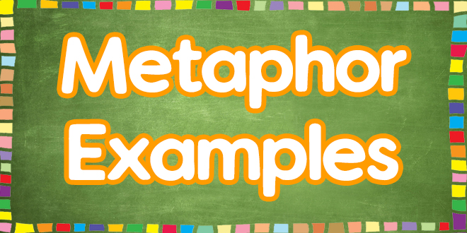 what are metaphors examples