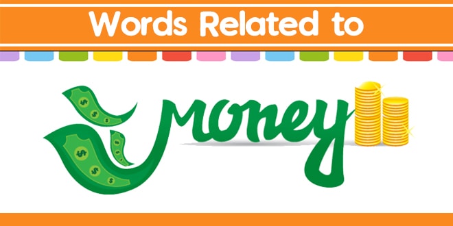 What Are Words Related To Money 150 Money Words ESL Infographic 