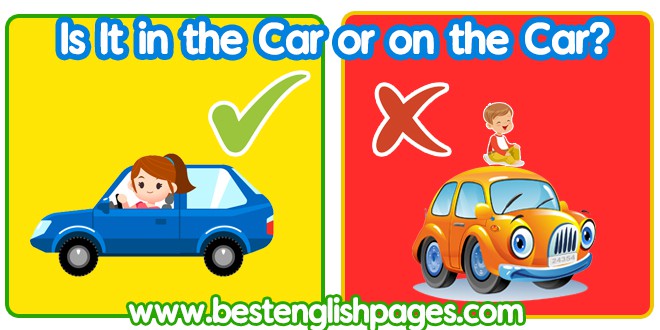 What Is the Difference Between Get in the Car and Get on the Car?