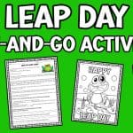 Leap Year Reading Comprehension Worksheet Free PDF Download 3rd Grade